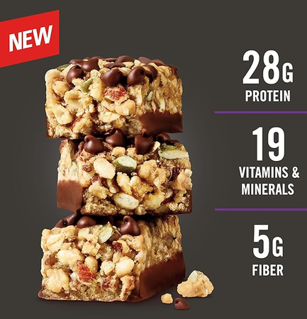 Met-Rx Big 100 Bar Chocolate Chip Granola - 9 Bars