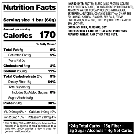 Quest Bar Chocolate Brownie - 12 Bars