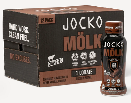 Jocko Molk Protein RTD  Chocolate - 12 Btls