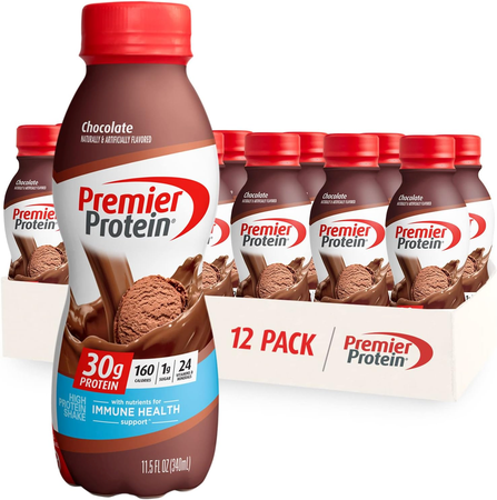 Premier Protein Protein Shake Chocolate  11.5 oz - 12 Bottles