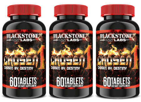 Blackstone Labs Chosen1 - 3 x 60 Tablet Bottles  3 PACK