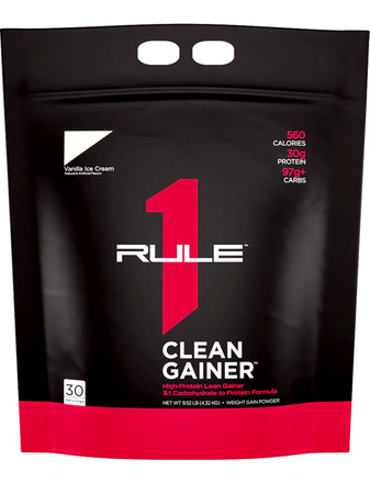 Rule 1 R1 Clean Gainer  Vanilla Creme  - 9.52 Lb (30 Servings)