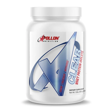 Apollon Nutrition CLEAR Protein  Blue Raspberry - 20 Servings