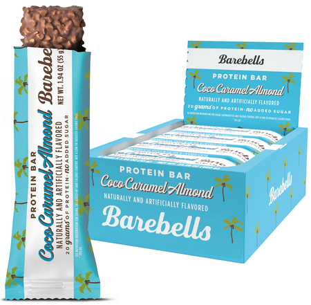 Barebells Protein Bars Coco Caramel Almond - 12 Bars