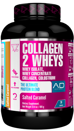 Project AD Collagen 2 Wheys  Salted Caramel - 30 Servings