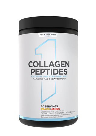 Rule 1 Collagen Peptides  Peach Mango - 20 Servings