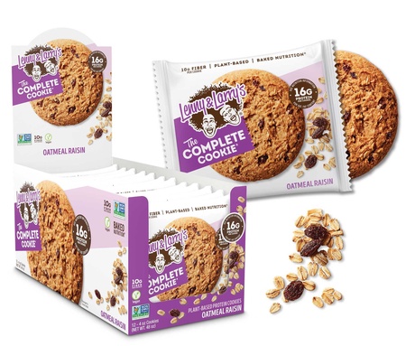 Lenny & Larry's The Complete Cookie Oatmeal Raisin - 12 Cookies