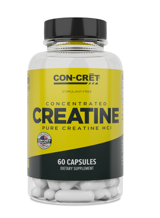 CON-CRĒT Creatine HCl Capsules  - 60 Cap