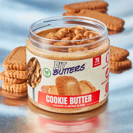 Fit Butters Cookie Butter Cashew Almond Butter - 1 Lb