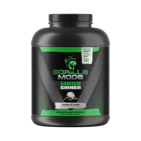 Gorilla Mind Gorilla Mode Mass Gainer  Cookies & Cream  - 6 Lb