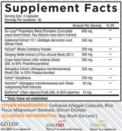 Core Nutritionals Kidney - 120 Capsules