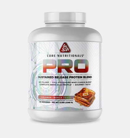 Core Nutritionals PRO Sustained Release Protein Blend Cinnamon French Toast - 5 Lb
