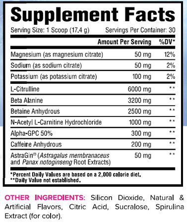 Core Nutritionals PRE Essential Pre-Workout  Fun Sweets® Cherry Berry - 30 Servings