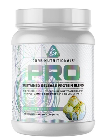 Core Nutritionals PRO Sustained Release Protein Blend Pistachio Ice Cream - 2 Lb