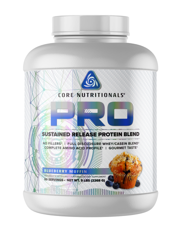 Core Nutritionals PRO Sustained Release Protein Blend Blueberry - 5 Lb