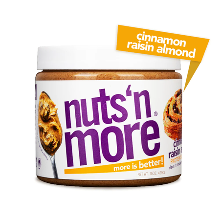 Nuts n More Cinnamon Raisin Almond - 15 Oz