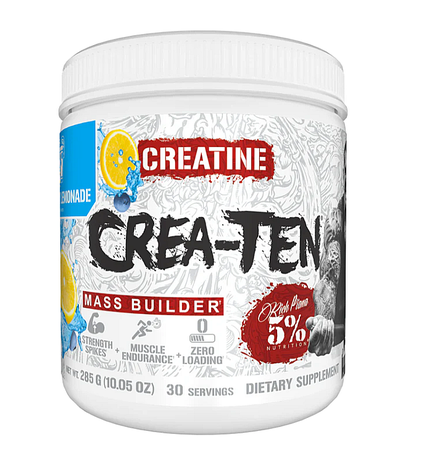 5% Nutrition Crea-TEN Creatine Formula Blueberry Lemonade - 30 Servings