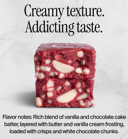 David Protein Bar  Red Velvet - 12 Bars