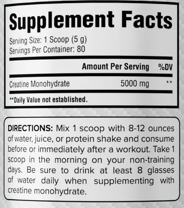 Core Nutritionals Creatine Monohydrate - 400 Grams