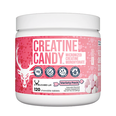 Bucked Up Creatine Candy  Variety Pack   - 24 Servings