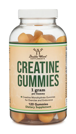 Double Wood Supplements Creatine Gummies - 120 Gummies
