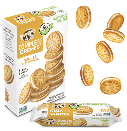 Lenny & Larry's Complete Cremes Cookies Vanilla - 12 Cookies