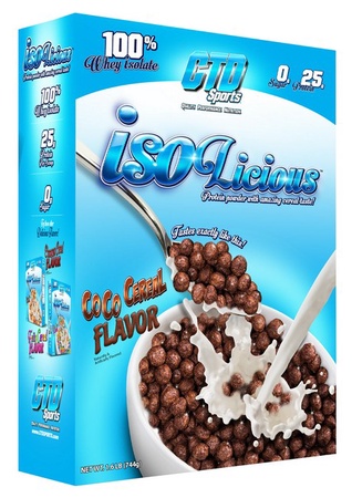 CTD Sports Isolicious Whey Isolate Protein Coco Cereal Crunch - 24 Servings