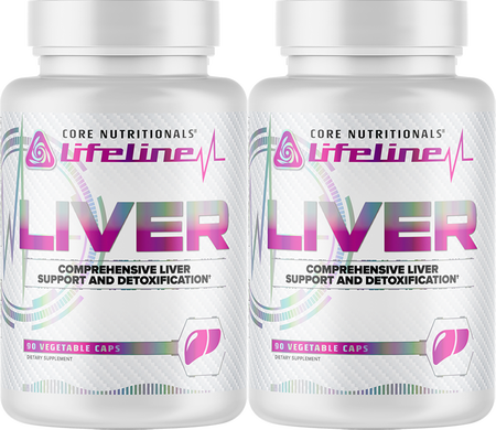Core Nutritionals LIVER - 2 x 90 Capsule Bottles TWINPACK