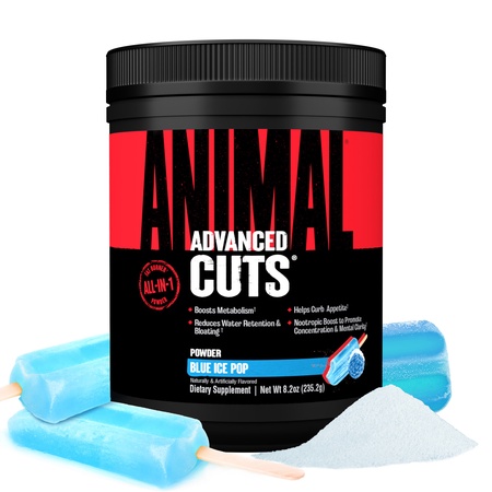 Animal Cuts Powder Blue Ice Pop - 42 Servings