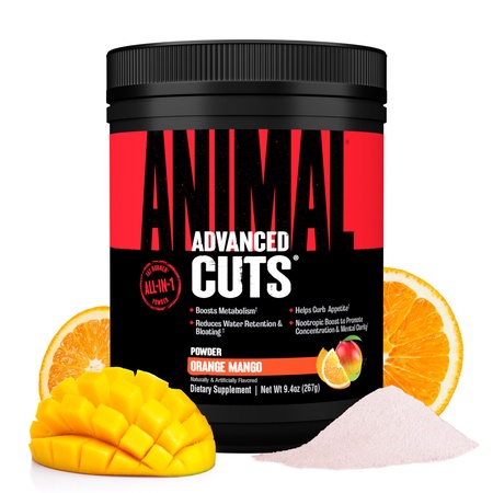 Animal Cuts Powder Orange Mango - 42 Servings