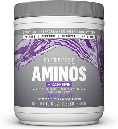 Cytosport Aminos  BCAA's + Caffeine  Grape - 25 Servings