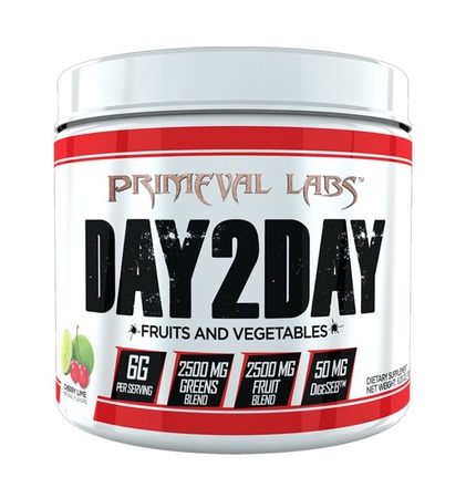 Primeval Labs Day2Day Fruits & Vegetables  Cherry Lime - 30 Servings