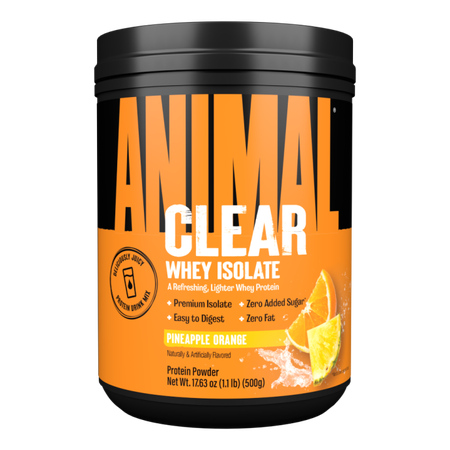 Animal Clear Whey Protein Isolate  Pineapple Orange - 1.1 Lb