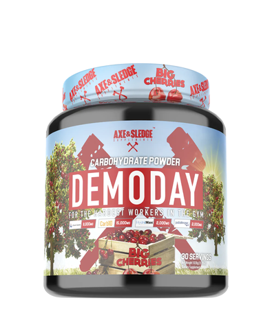 Axe & Sledge Demo Day V2 Carbohydrate Powder  Big Cherries - 30 Servings