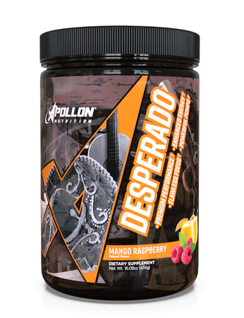 Apollon Nutrition Desperado Pre-Workout  Mango Raspberry - 20/40 Servings