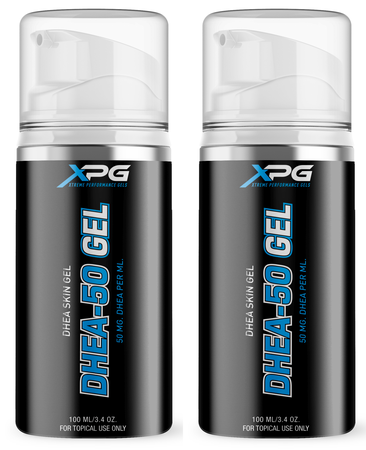 XPG Performance Gels DHEA-50 Gel - 2 x 100 ML Btls  TWINPACK