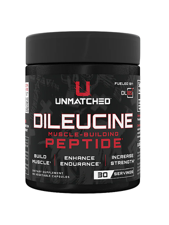 Unmatched Nutrition Dileucine DL-185 Muscle Building Peptide - 90 Capsules
