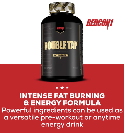 Redcon1 Double Tap - 240 Capsules (2 x 120 Capsule/30 Serv Btls)  TWINPACK