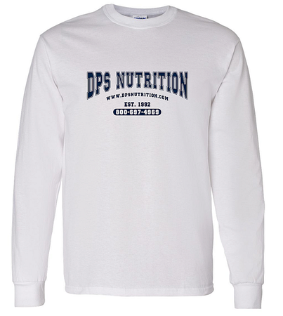 Dps Nutrition Long Sleeve T-Shirt White - Small
