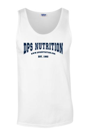 Dps Nutrition Tank Top White - Large