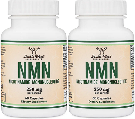 Double Wood NMN - 2 x 60 Capsule Bottles TWINPACK
