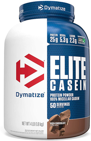 Dymatize Elite Casein Protein Chocolate - 4 Lb