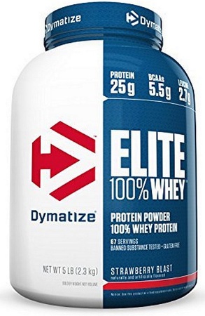 Dymatize Elite Whey Strawberry Blast - 5 Lb