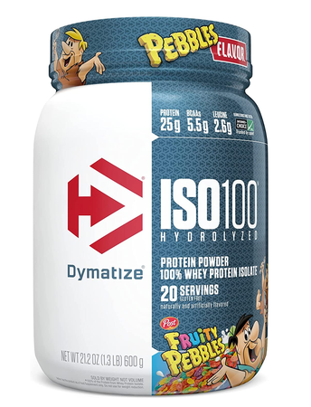 Dymatize ISO 100 Whey Protein Isolate  Fruity Pebbles - 20 Servings