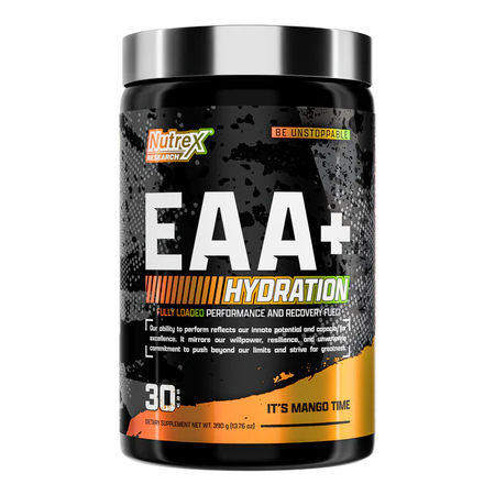 Nutrex EAA+ Hydration It's Mango Time  - 30 Servings