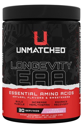Unmatched Nutrition Longevity EAA Pink Lemonade    - 30 Servings