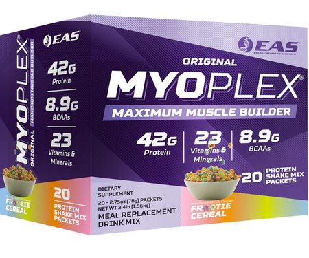 EAS Myoplex Protein Shake Mix Packets  Frootie Cereal - 20 Packs (FREE SHIPPING)