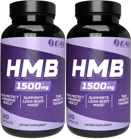 EAS HMB 1500 - 240 Capsules (2 x 120 Capsule Bottles)  TWINPACK