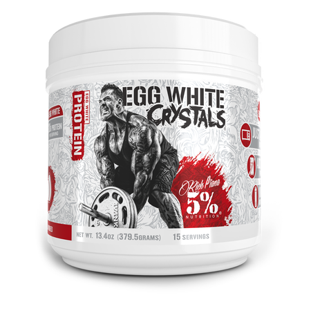 5% Nutrition Egg White Crystals  Unflavored - 15 Servings