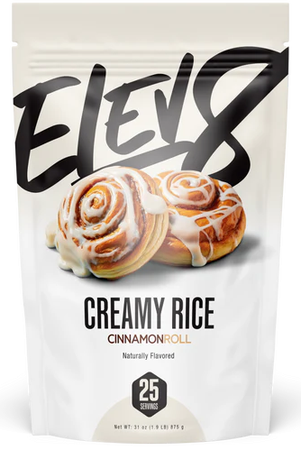 Elev8 Creamy Rice  Cinnamon Roll - 25 Servings